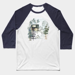 Cabin Baseball T-Shirt